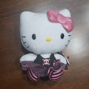 hello kitty goth plush